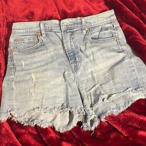 Gap high rise shorts